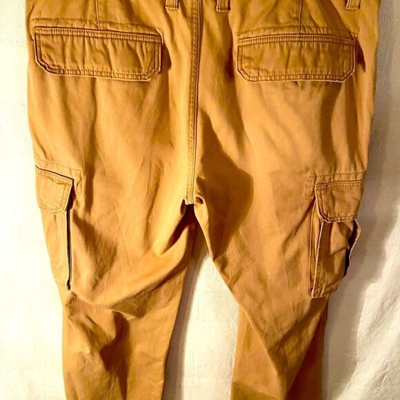 Sonoma Cargo Pants Mens 36x30 Tan Brown Relaxed Straight Leg - Picture 3 of 7